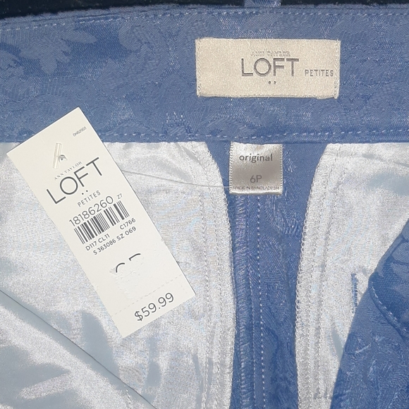Loft Original Crop Pants - Blue - Picture 4 of 6